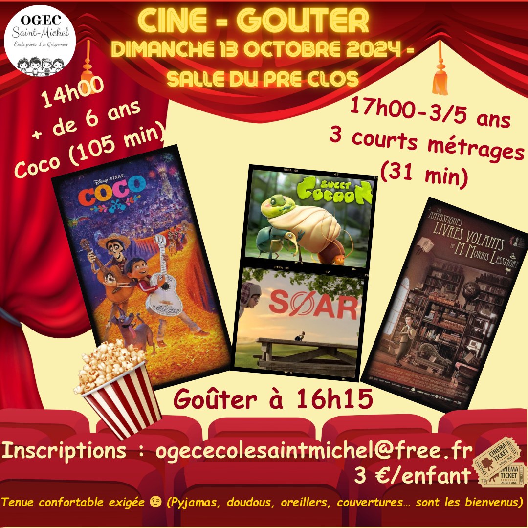 L’OGEC Saint Michel fait son cinéma !